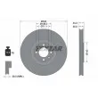 TEXTAR 92256903 - Jeu de 2 disques de frein avant