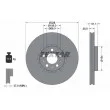 TEXTAR 92284105 - Jeu de 2 disques de frein avant
