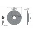 TEXTAR 92305603 - Jeu de 2 disques de frein arrière