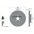 TEXTAR 92333503 - Jeu de 2 disques de frein avant