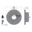 TEXTAR 93089600 - Jeu de 2 disques de frein arrière