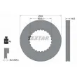 Jeu de 2 disques de frein avant TEXTAR [93272000]