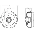 TEXTAR 94005400 - Tambour de frein
