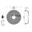 TEXTAR 94015100 - Tambour de frein