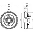 TEXTAR 94022900 - Tambour de frein