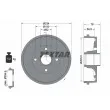 TEXTAR 94033800 - Tambour de frein