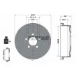 TEXTAR 94040100 - Tambour de frein