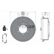 TEXTAR 94040400 - Tambour de frein