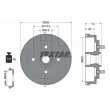 Tambour de frein TEXTAR [94042800]