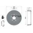 TEXTAR 94048300 - Tambour de frein