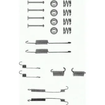 Kit d'accessoires, mâchoire de frein METZGER 105-0599