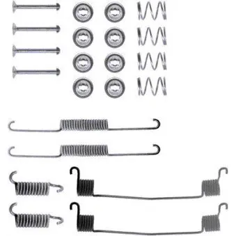 Kit d'accessoires, mâchoire de frein TEXTAR 97002000