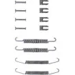 Kit d'accessoires, mâchoire de frein TEXTAR [97002500]