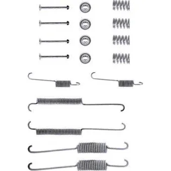 TEXTAR 97003800 - Kit d'accessoires, mâchoire de frein