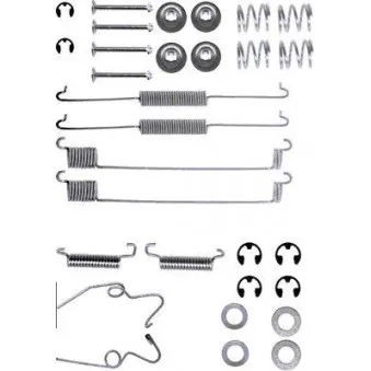 TEXTAR 97003900 - Kit d'accessoires, mâchoire de frein