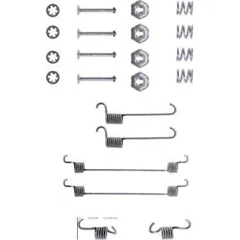 Kit d'accessoires, mâchoire de frein TEXTAR OEM 430840