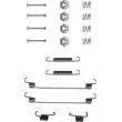 Kit d'accessoires, mâchoire de frein TEXTAR [97005100]