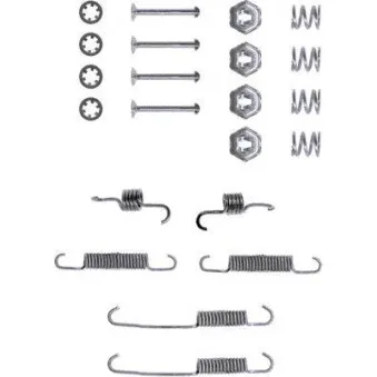 TEXTAR 97005900 - Kit d'accessoires, mâchoire de frein