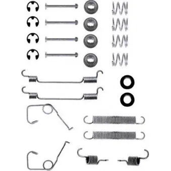 TEXTAR 97007900 - Kit d'accessoires, mâchoire de frein