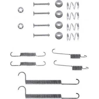 Kit d'accessoires, mâchoire de frein TEXTAR 97009900