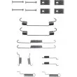 Kit d'accessoires, mâchoire de frein TEXTAR [97011000]