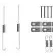 Kit d'accessoires, mâchoire de frein TEXTAR [97033400]