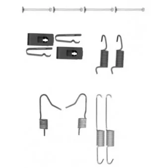 Kit d'accessoires, mâchoires de frein de stationnement TEXTAR 97036900