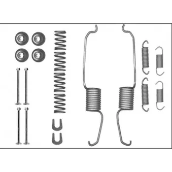 Kit d'accessoires, mâchoire de frein TEXTAR 97041900