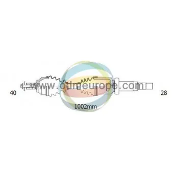ODM-MULTIPARTS 18-272430 - Arbre de transmission