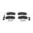 JURID 2916009562 - Jeu de 4 plaquettes de frein avant