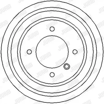 Tambour de frein JURID [329051J]
