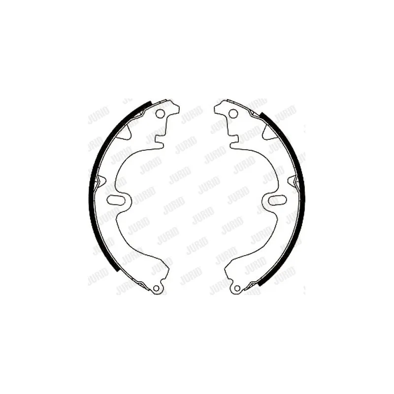 Jeu de mâchoires de frein JURID 361342J - Visuel 1