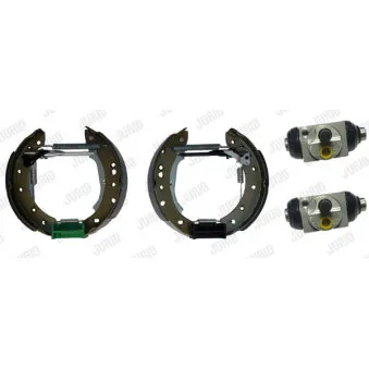 Kit de freins arrière (prémontés) JURID OEM 7701209591