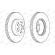 JURID 561573JC-1 - Jeu de 2 disques de frein avant