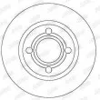 JURID 561689JC - Jeu de 2 disques de frein avant