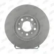 JURID 561866JC - Jeu de 2 disques de frein avant