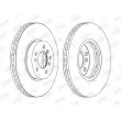 JURID 562134JC - Jeu de 2 disques de frein avant