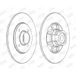 JURID 562367JC - Jeu de 2 disques de frein arrière