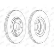 JURID 562381JC - Jeu de 2 disques de frein avant
