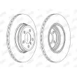 JURID 562437JC-1 - Jeu de 2 disques de frein arrière