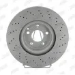 JURID 562567JC - Jeu de 2 disques de frein avant
