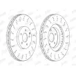 JURID 562569JC-1 - Jeu de 2 disques de frein avant