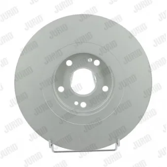 Jeu de 2 disques de frein avant JURID 562593JC pour RENAULT LAGUNA 2.2 dCi - 116cv