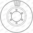 JURID 562743JC - Jeu de 2 disques de frein avant