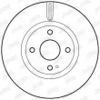 JURID 562834JC - Jeu de 2 disques de frein avant