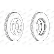 JURID 562907JC - Jeu de 2 disques de frein avant