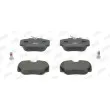 JURID 571353J - Jeu de 4 plaquettes de frein avant