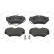 JURID 571550J - Jeu de 4 plaquettes de frein avant