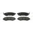 JURID 572408J - Jeu de 4 plaquettes de frein avant