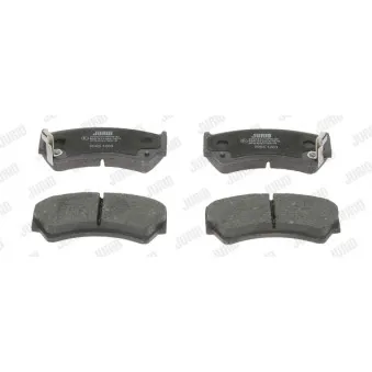 Jeu de 4 plaquettes de frein avant JURID OEM 5581064G01
